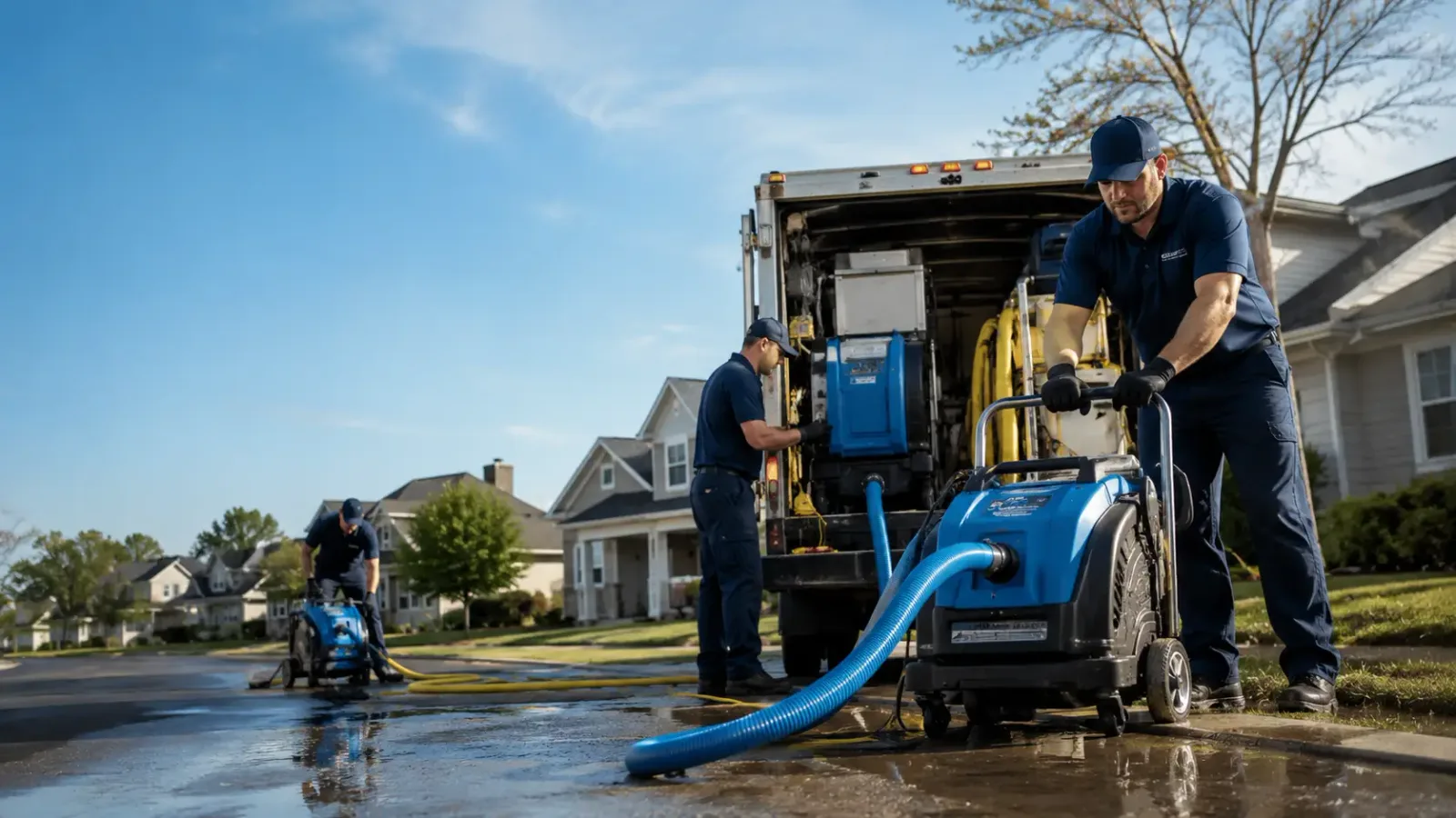 Flood Damage Cleanup in Jerusalem, AR